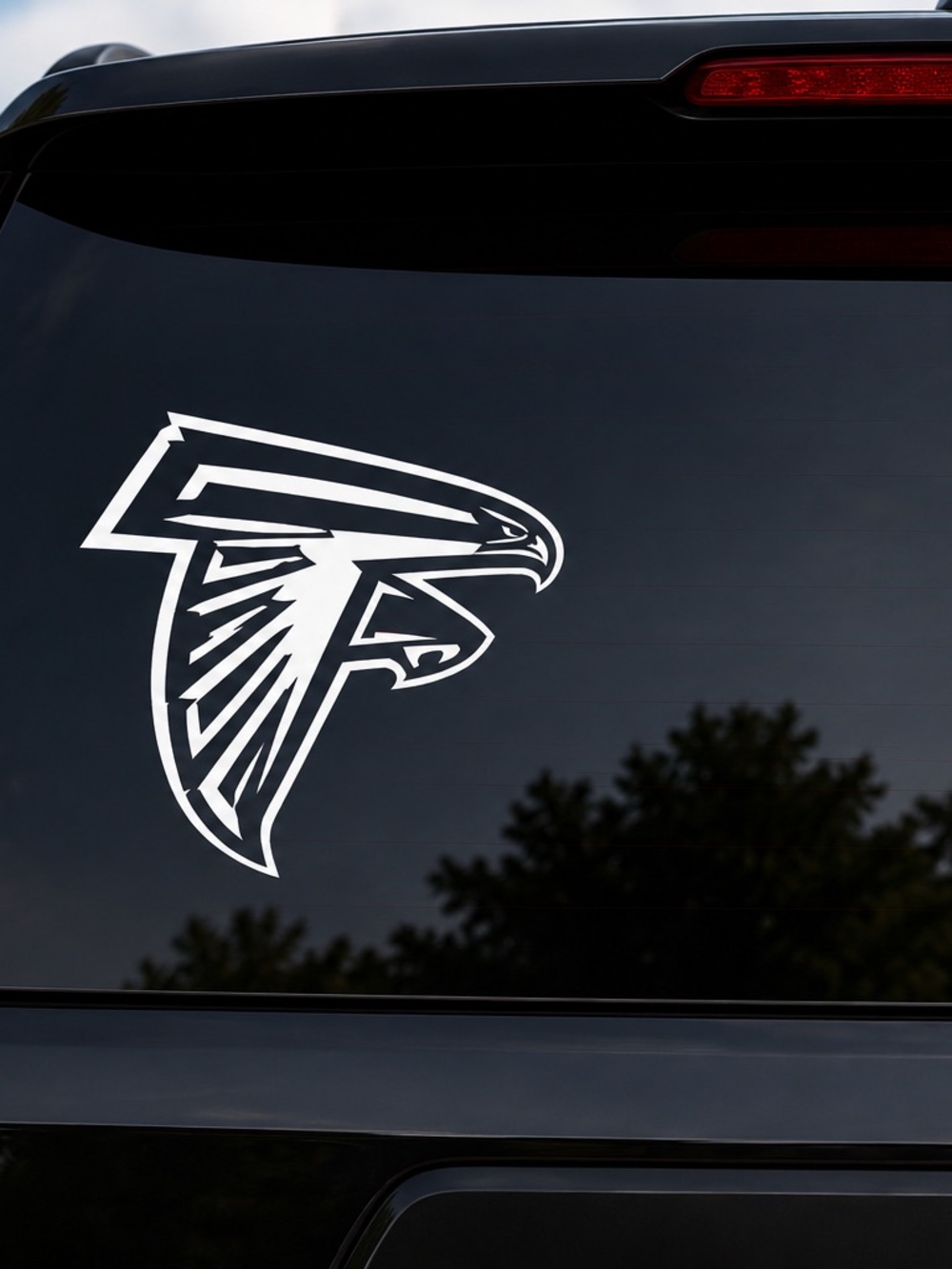 White Falcon Logo Home Design Sticker - Unbranded